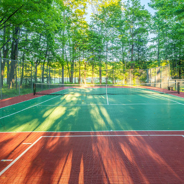 door county tennis courts at Shallows Resort