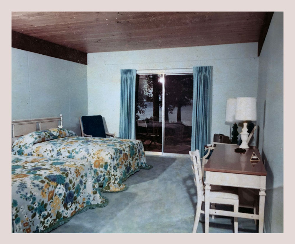 Interior room image from the 1950's