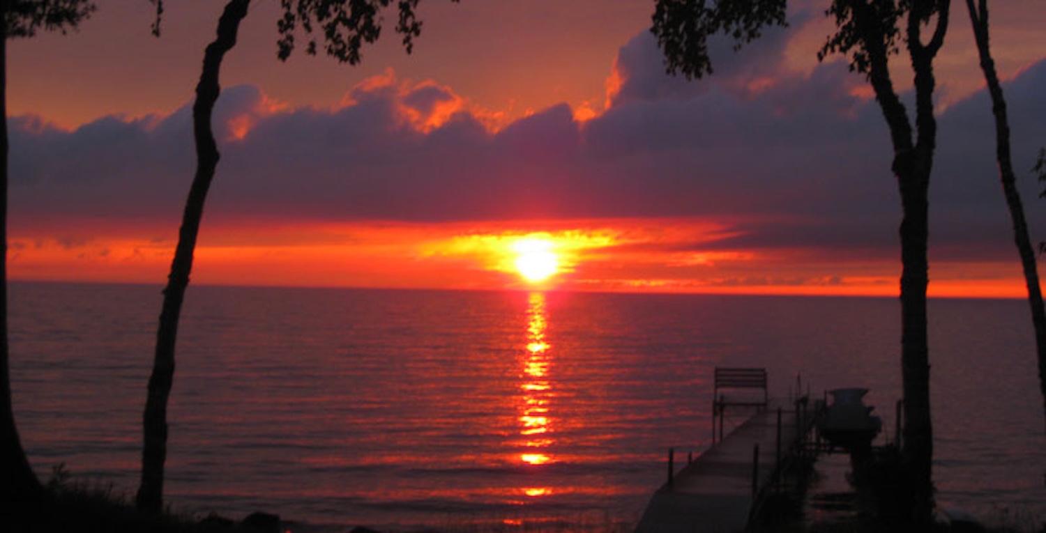 door county itinerary watch the sunset
